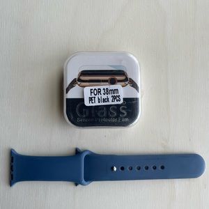 COMBO DEAL! - Original Style Apple Watch band and 38mm Screen protector